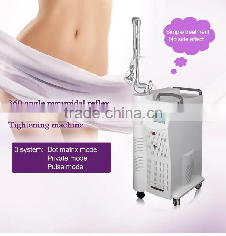 guangzhou vertical farctional co2 laser/co2 laser fractional vaginal tighten machine CE approved