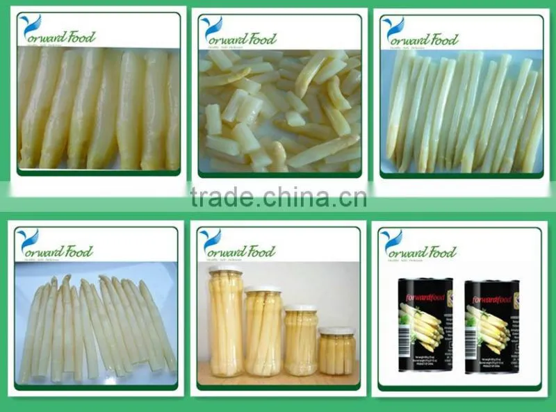 2016 fresh organic canned white asparagus in glass jar