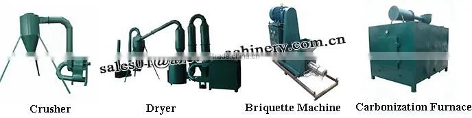 Biomass briquette machine wood log press machine