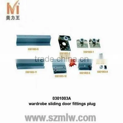 Adjustable 68x13x10mm steel zinc-plated invisible shelf support