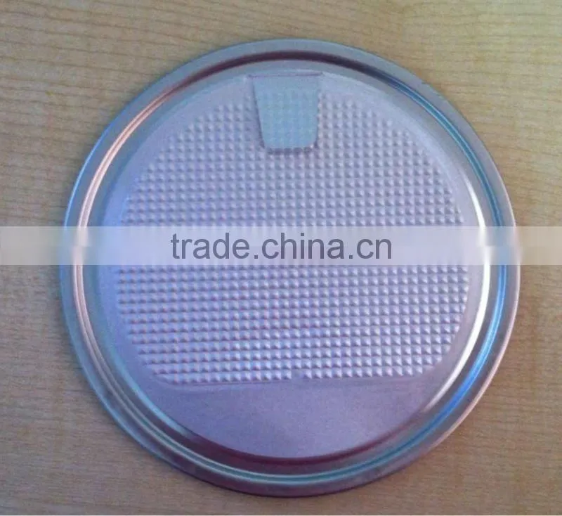Aluminum easy peel off end for bottle
