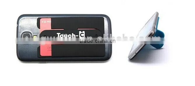 Mobile Phone Card Pocket silicone card holder