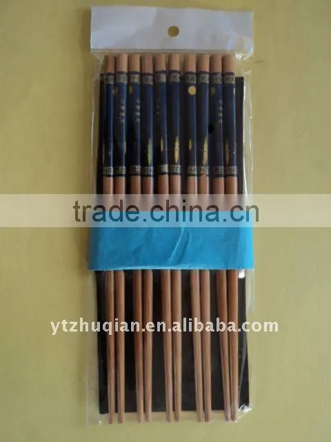 round bamboo chopstick wooden chopsticks in bag