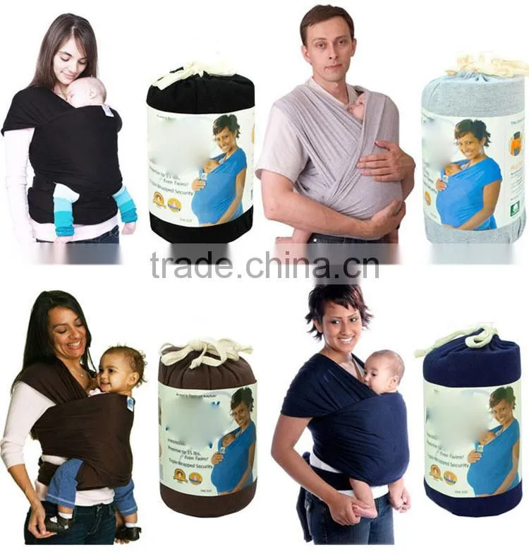 Customize baby sling stretchy wrap carrier for newborn baby/baby carrier wrap