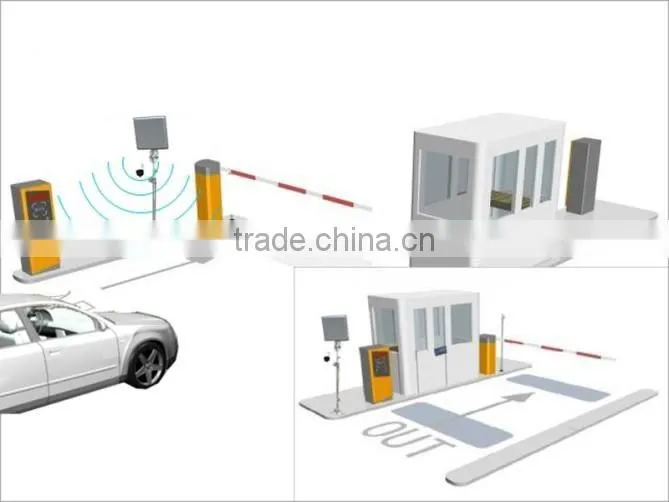 Automatic RFID Smart Card UHF RFID PVC Card Alien H3 FOR Hotel Door Card