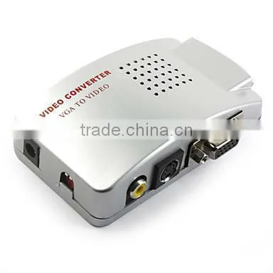 Wholesale High Resolution Video S-Video to Vga converter adapter
