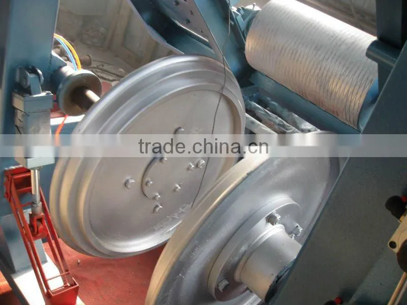 Tire retread & tire building machine for truck & car tires