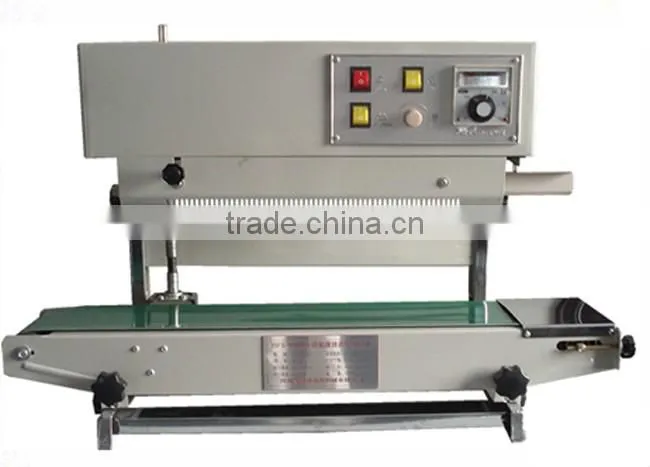 Special continuous air inflation and vacuum sealing machine