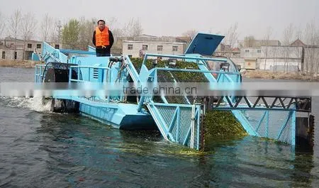 Amphibious Weed Harvester