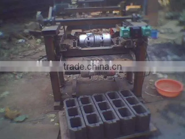 QT4-15 Cement limestone clay slag hollow paver brick making concrete block machinemanufacturers in india