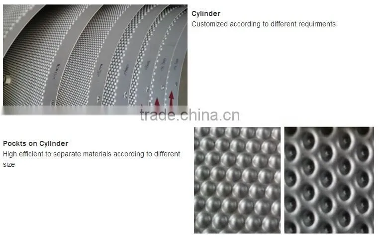 kidney bean millet indented cylinder machine