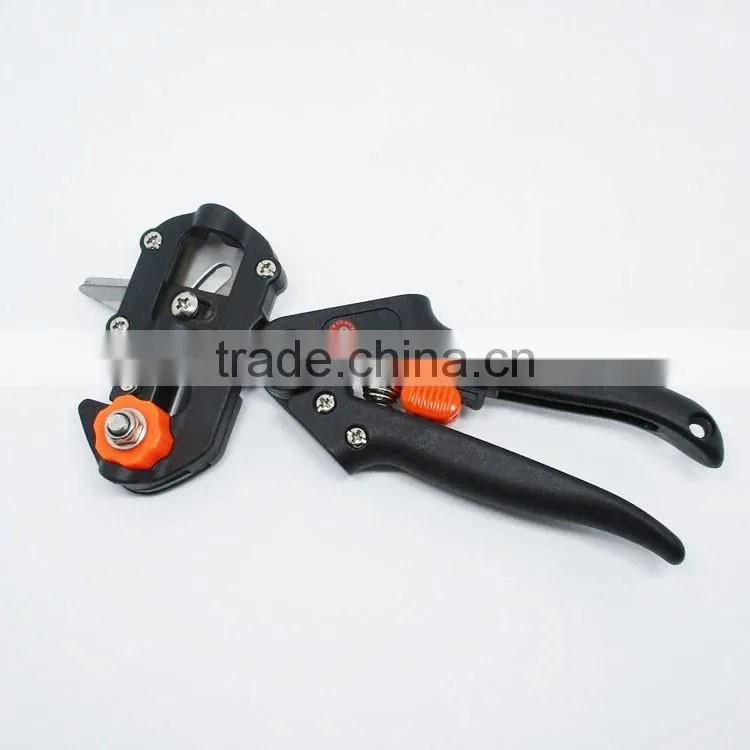 Garden Fruit Tree Professional Prune Shear Snip Grafting Cutting Tool with 2 Extra Blades and Grafting Tape
