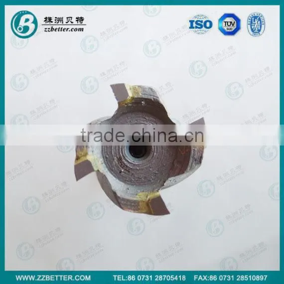 ALTiN Coated deep groove carbide brazed end mill