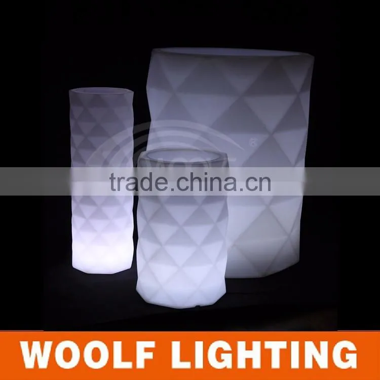Cheap Waterproof Outdoor Glow LED Flower Pot