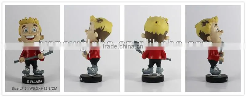 Custom resin bobble head
