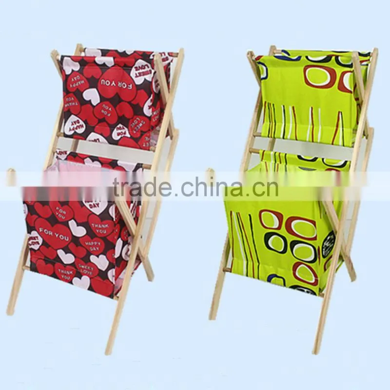 wood Shelf Hanging Storage Baskets/magazine Rack newerpaper rack