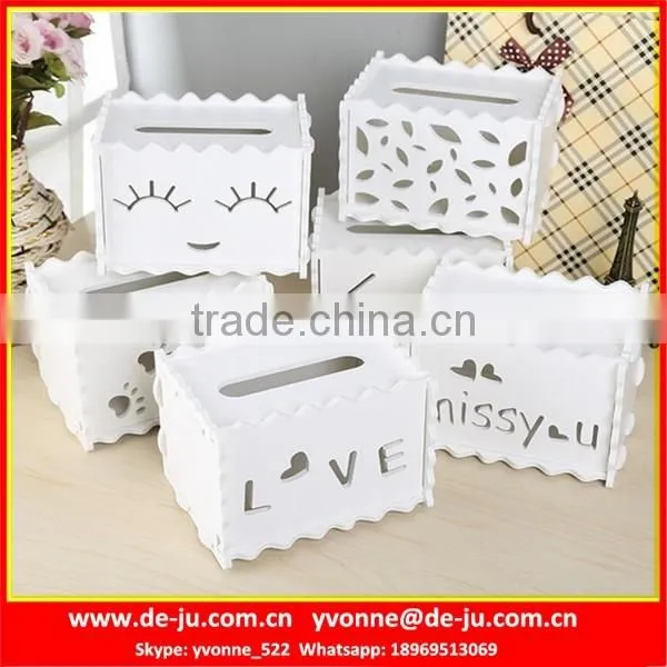 European Book Shape Magic Art Tissue Box