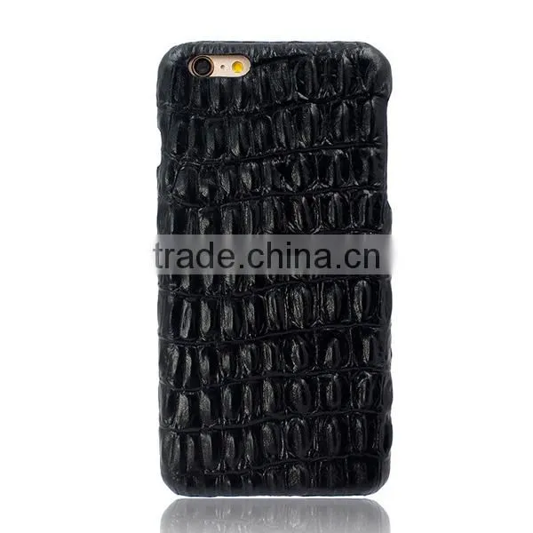 2017 New Arrived Luxury Crocodile Pattern Back Cover,Leather Phone Case For iPhone6 6Plus