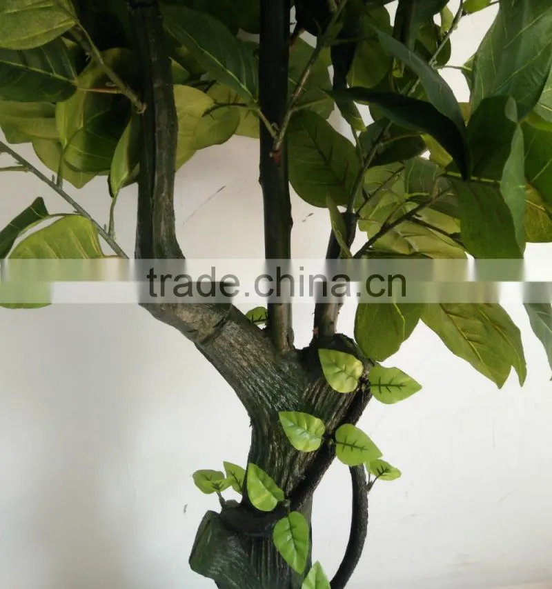 rubber lemon tree artificial tree with lemon decorative tree