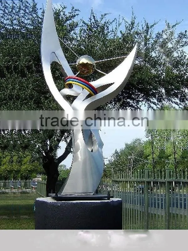 big size stainless steel sculpture