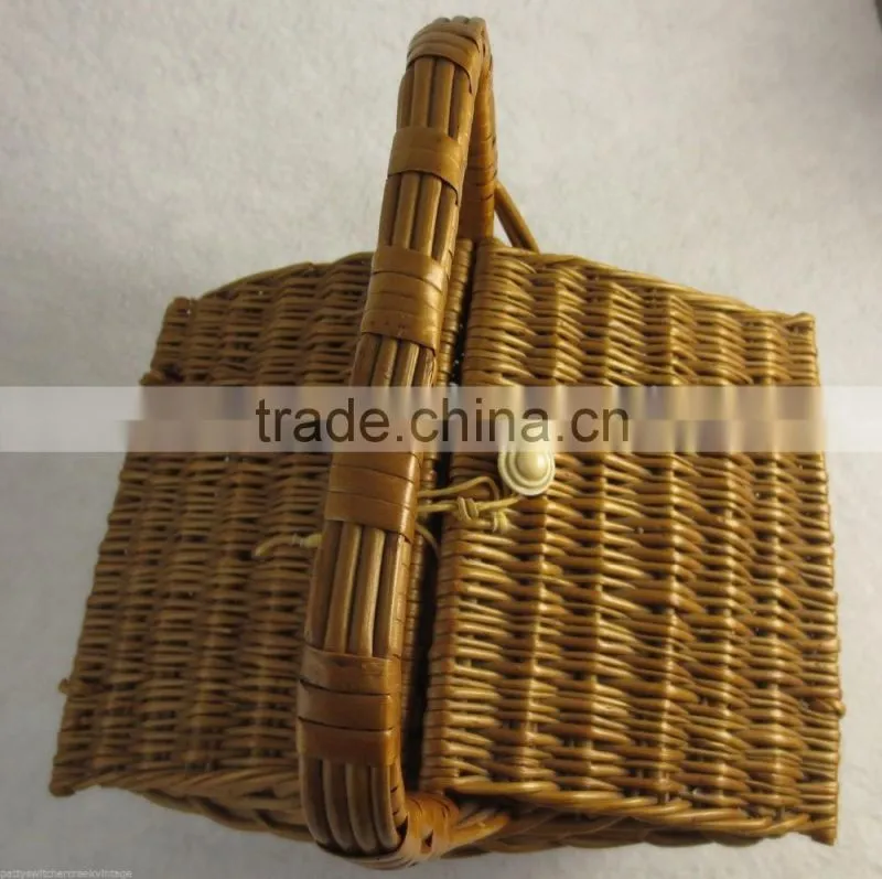 Homes Hand-Woven decoration picnic basket retail