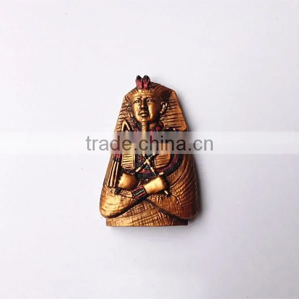 Custom egyptian god horus resin super strong fridge magnet