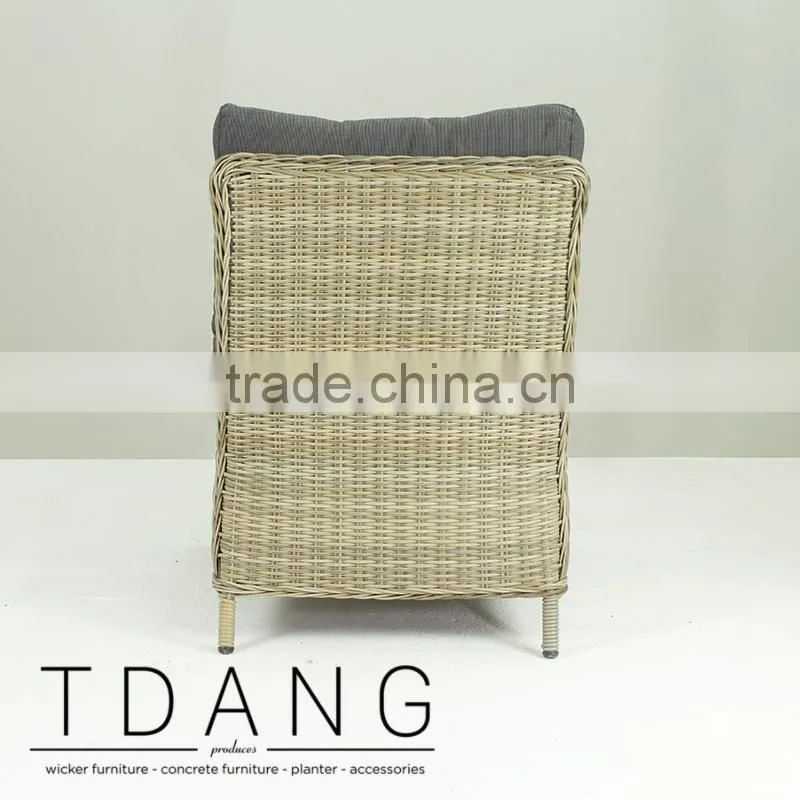 Hanna Wicker Sofa Middle - New design Wicker Garden Sofa