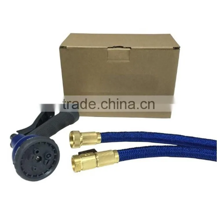 Green color most strong garden hose and sprinkler as seen on tv