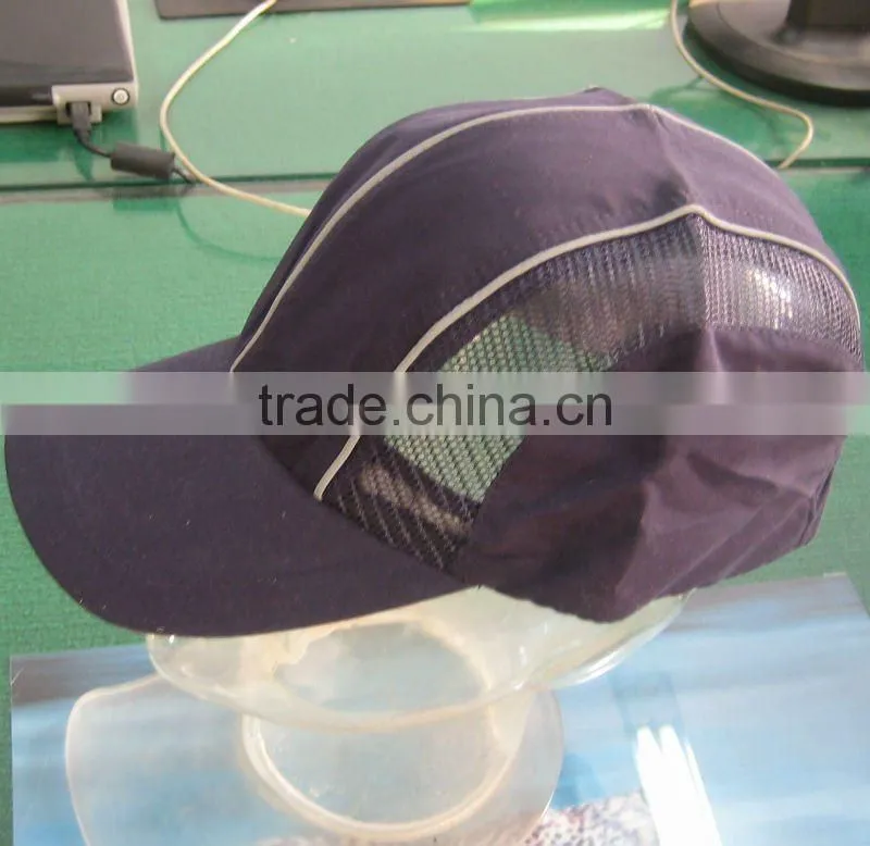 microfiber sports mesh running cap with metal buckle