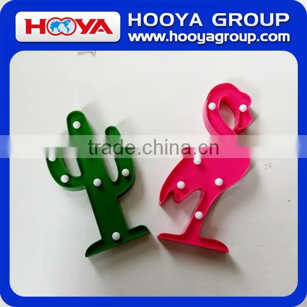 china wholesale marquee light with cactus shape and LED light