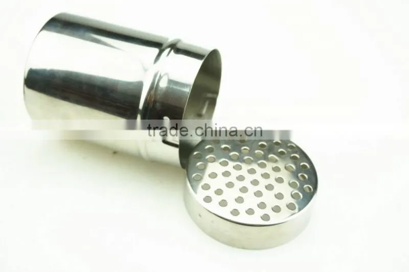42069 stainless steel saltcellar set salt and pepper shaker