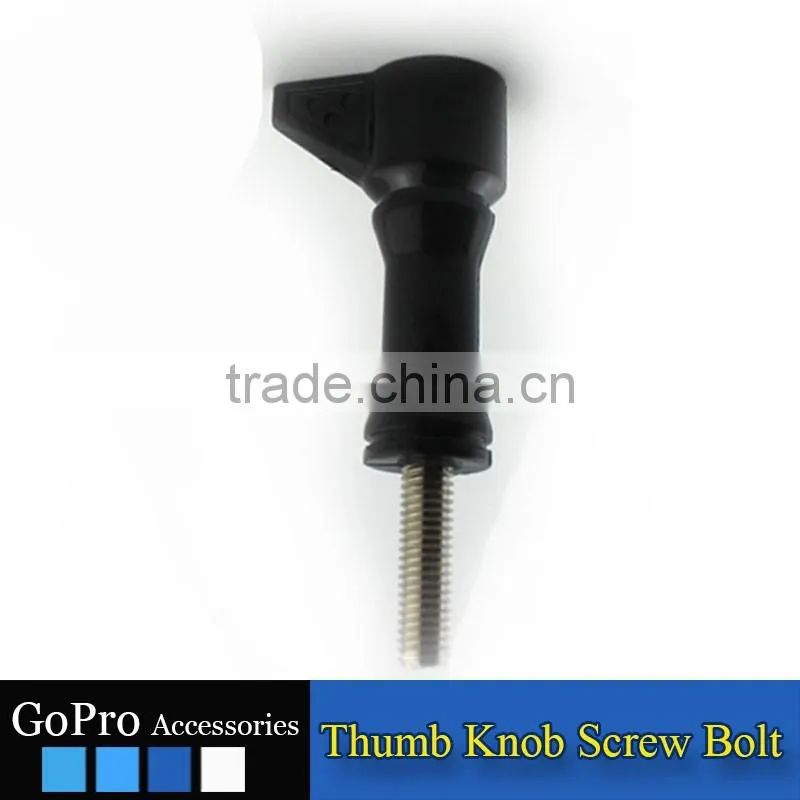 2016 New Wholesale GoPros thumb knob screw bolt for gopros heros 4 3 3+ GP06