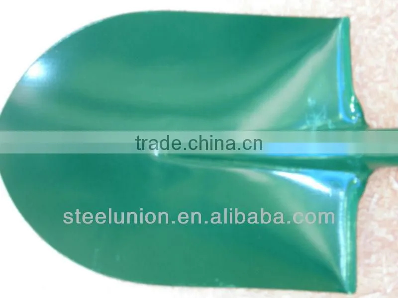 Steel shovel spade