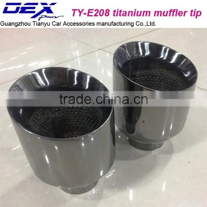 auto parts tuning universal titanium muffler tip