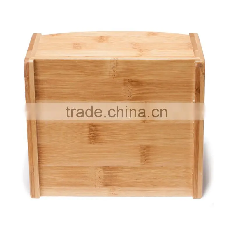 Multifunctional bamboo storage box/mobile phone holder/remote control stand