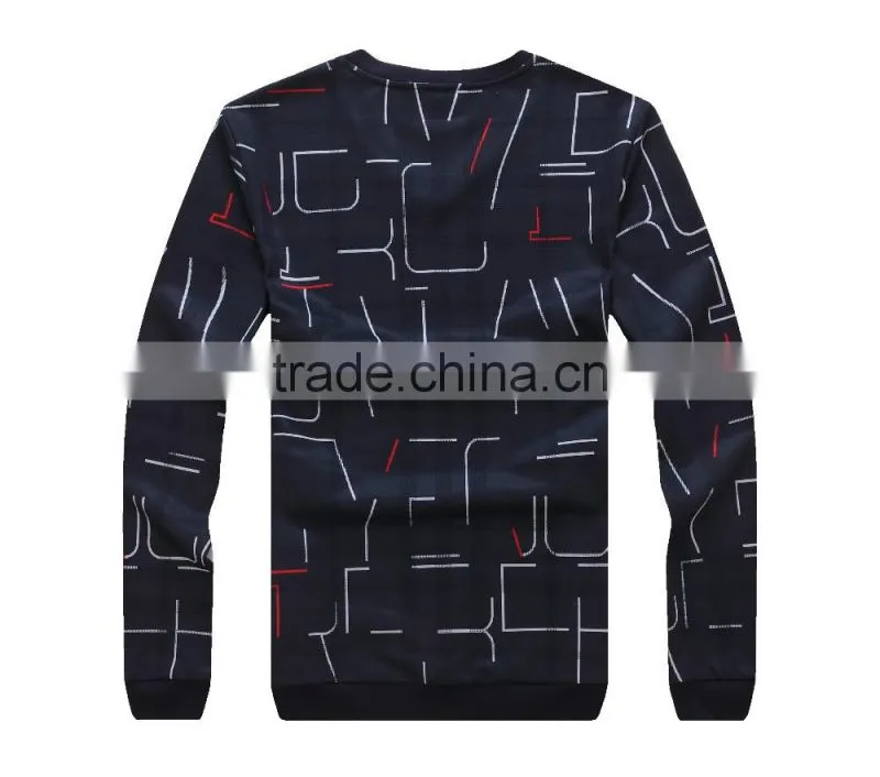 mens plain long sleeve oem specification cotton t shirt