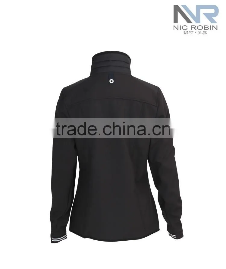 Best Selling Unisex Plain Windbreaker Jacket No Hood For Women
