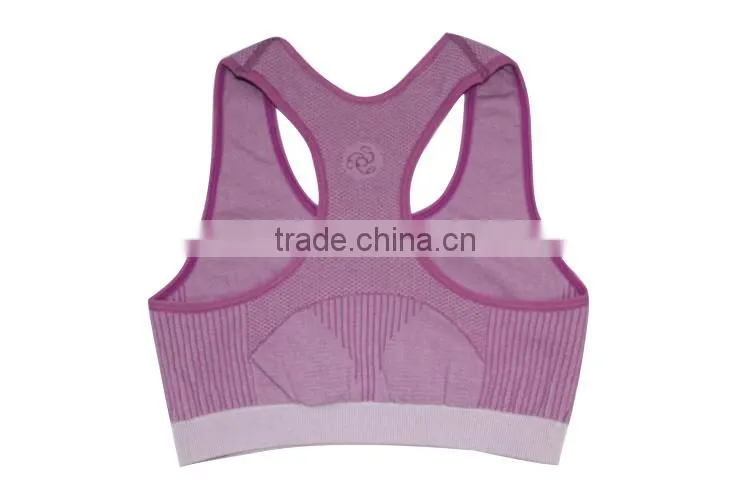 Hot girls sports bra for yoga/custom sports bra