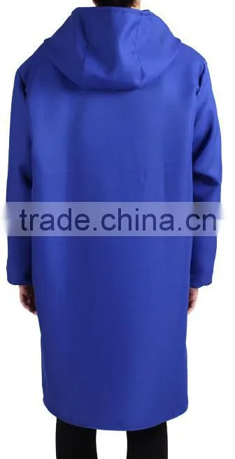 Antistatic acid resistant Long Lab coat hooded long gown
