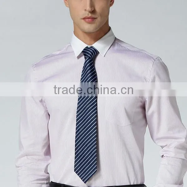 HD16-T57 OEM Natural 100%silk jacguard woven stripped neck tie for business