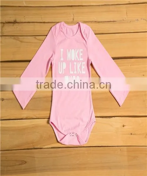 100% cotton onesie baby romper baby long sleeve romper