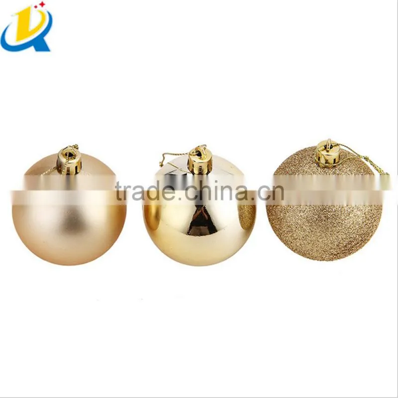 High quality colorful wholesale round plastic giant Christmas ball