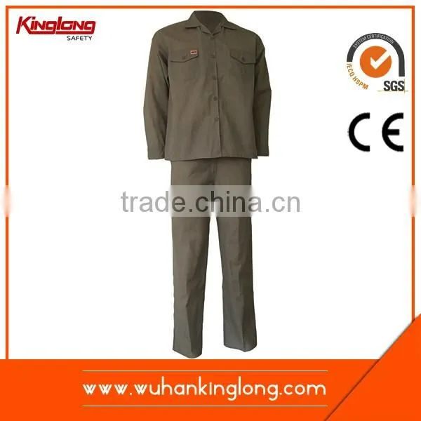 overall Style and OEM Service Supply Type safety uniform/ Flame heat resistant Uniform