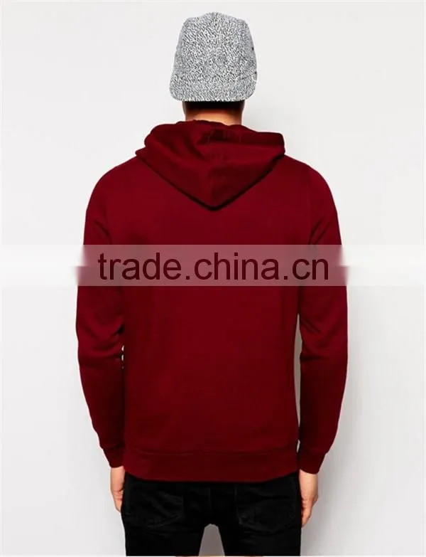 Custom Printed Kangaroo Pocket Cheap Hoodies Pullover Blank