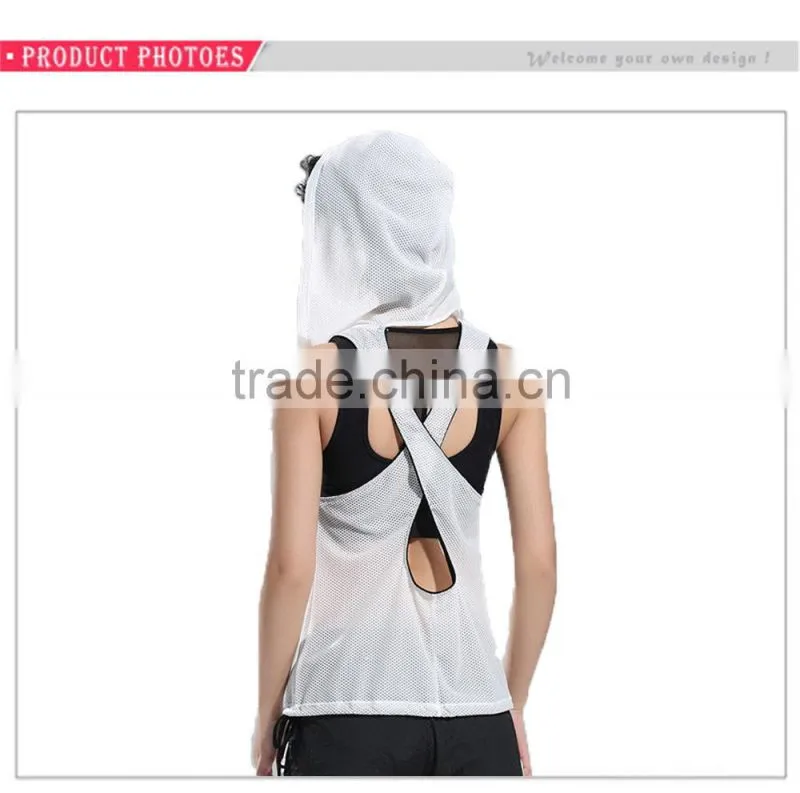 Factory Wholesale Custom Hot Sale sleeveless Gym Vest Womens Yoga Tank