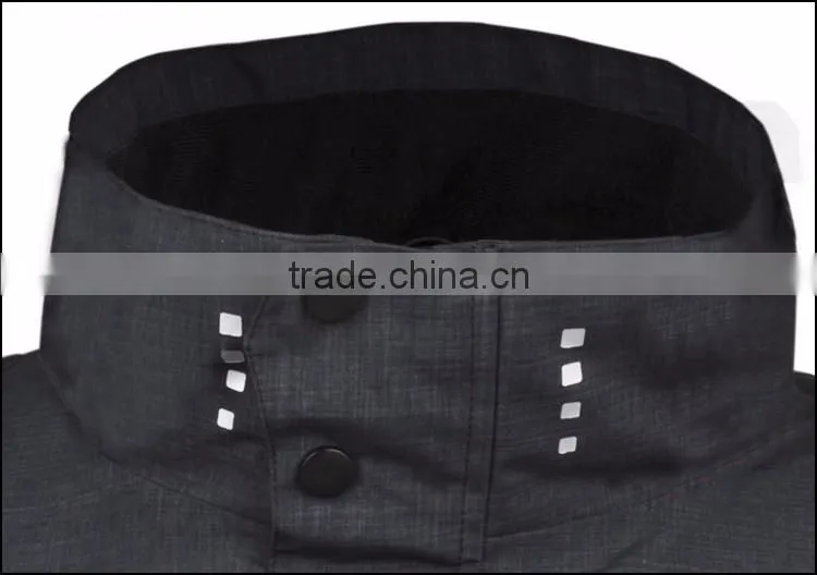 OEM melange color waterproof mens worker vest jacket