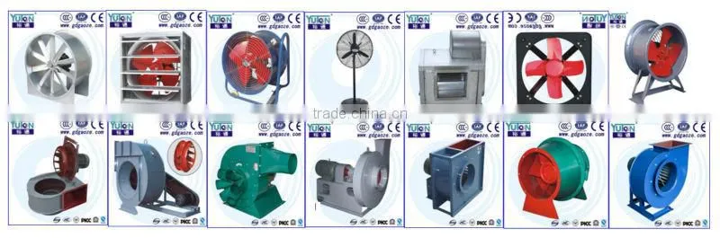 Exhaust fan, industrial, building, low noise roof ventilation fan