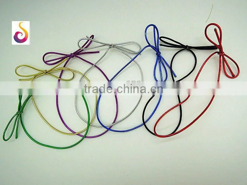 round elastic rubber cord bands for decoration