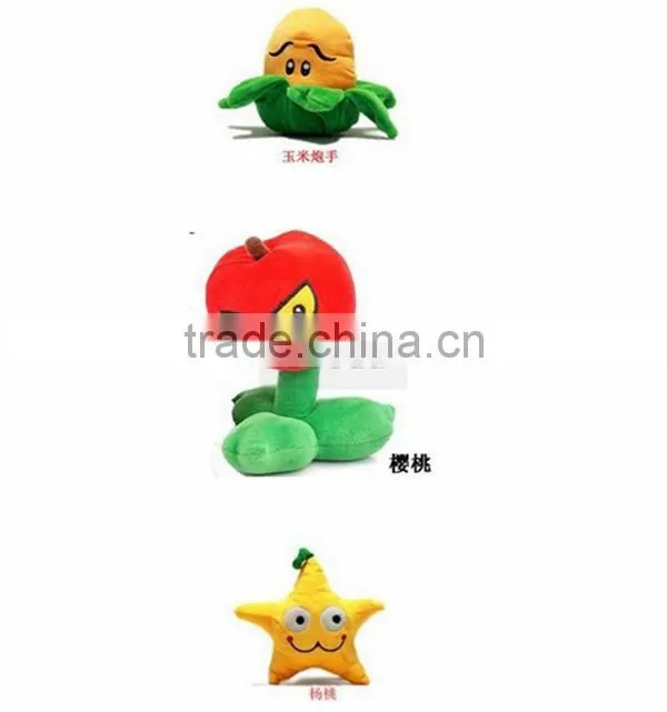 Hot plush doll Plants VS Zombies toys Plush toy 18cm for kids Christmas gift toy