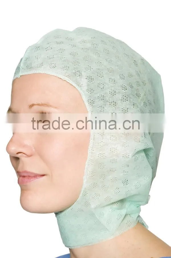 disposable nonwoven Medical supply protective surgical cap hood